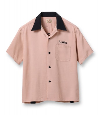 Lot No. SE38837 / RAYON BOWLING SHIRT ��DON WOODS PAVING��