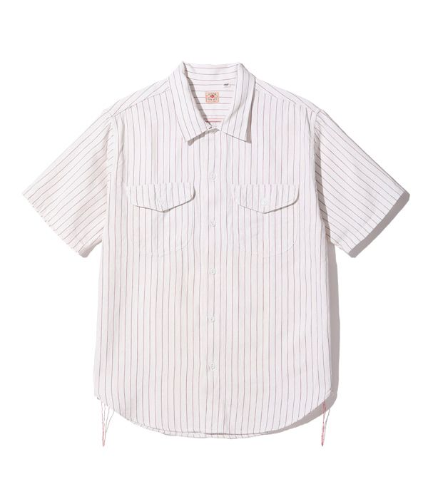 Lot No. SC38699 / COKE STRIPE WORK SHIRT (SHORT SLEEVE)