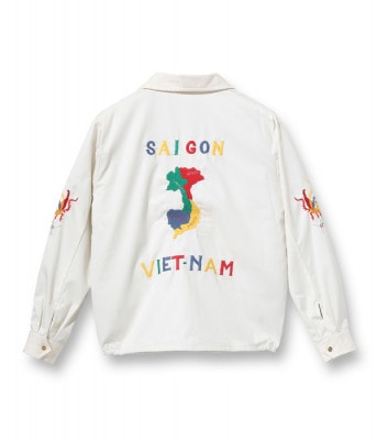 Lot No. TT14342-105 / Mid 1960s Style Cotton Vietnam Jacket VIETNAM MAP