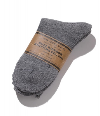 Lot No. BR02720 / 1PAIR SOCKS, WOOL ��BUZZ RICKSON KNITTING CO., INC. ��