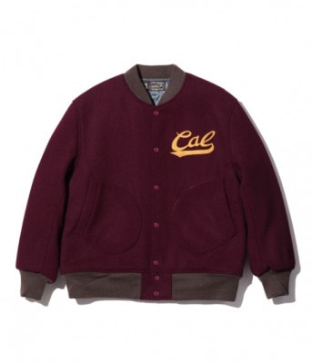 Lot No. WV15170-170 / 30oz. WOOL MELTON AWARD JACKET HERITAGE (WINE)