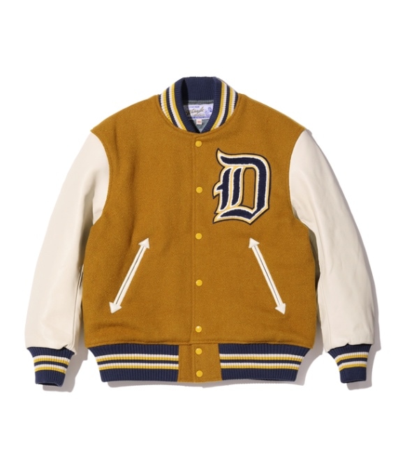 Lot No. WV15167-156 / 30oz. WOOL MELTON AWARD JACKET ��CLASSIC�� (GOLD)