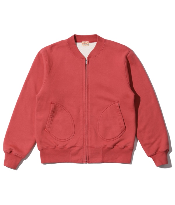 Lot No. WV69035 / SET-IN ZIP SWEAT SHIRT THERMAL LINING