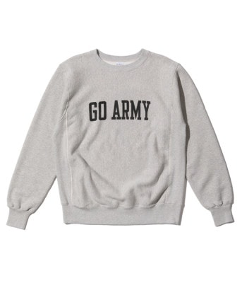 Lot No. BR69070 / HORIZONTAL KNITTING SWEAT SHIRT ��GO ARMY BEAT NAVY��