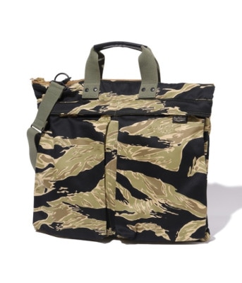 Lot No. BR02717 / GOLD TIGER HELMET BAG