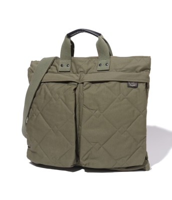 Lot No. BR02716 / QUILTED HELMET BAG