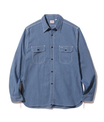 Lot No. SC25511 / JEAN CORD WORK SHIRT (LONG SLEEVE)