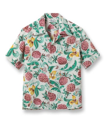 Lot No. SS39022 / RAYON HAWAIIAN SHIRT ISLAND FEELING