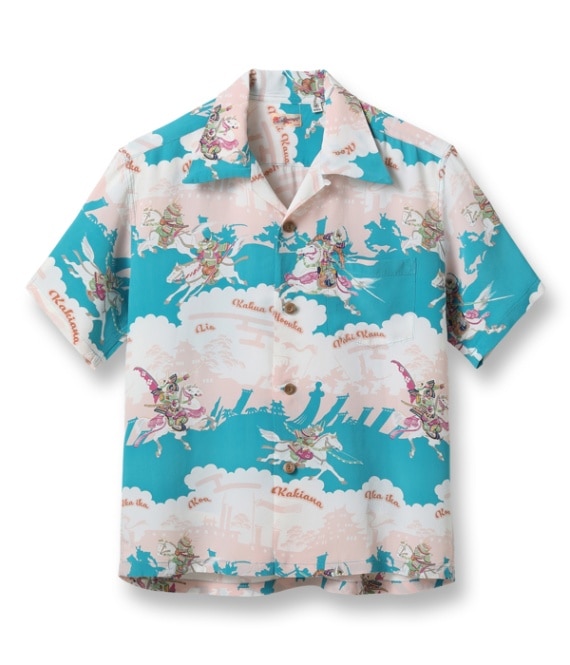 Lot No. SS39023 / RAYON HAWAIIAN SHIRT ��THE SENGOKU PERIOD��