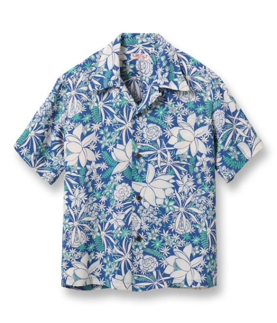 Lot No. SS39016 / RAYON HAWAIIAN SHIRT ��LEILANI��