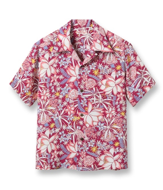 Lot No. SS39016 / RAYON HAWAIIAN SHIRT ��LEILANI��