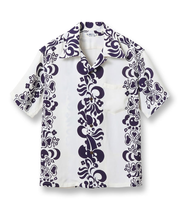 Lot No. SS39017 / RAYON HAWAIIAN SHIRT ��TAHITIAN PRINT��