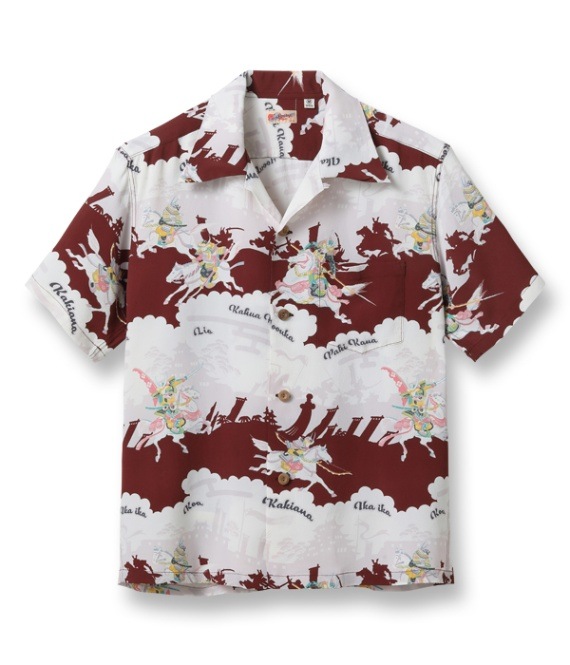 Lot No. SS39023 / RAYON HAWAIIAN SHIRT ��THE SENGOKU PERIOD��