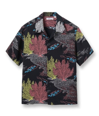 Lot No. SS39025 / RAYON HAWAIIAN SHIRT ��SEAFAN��