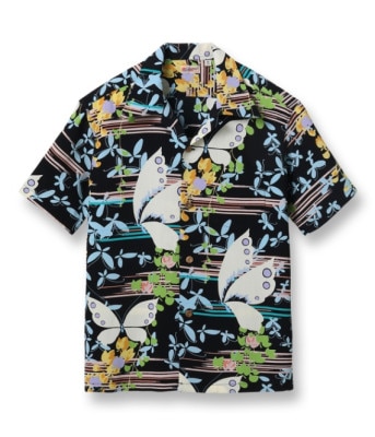 Lot No. SS39027 / RAYON HAWAIIAN SHIRT FLUTTERING BEAUTY