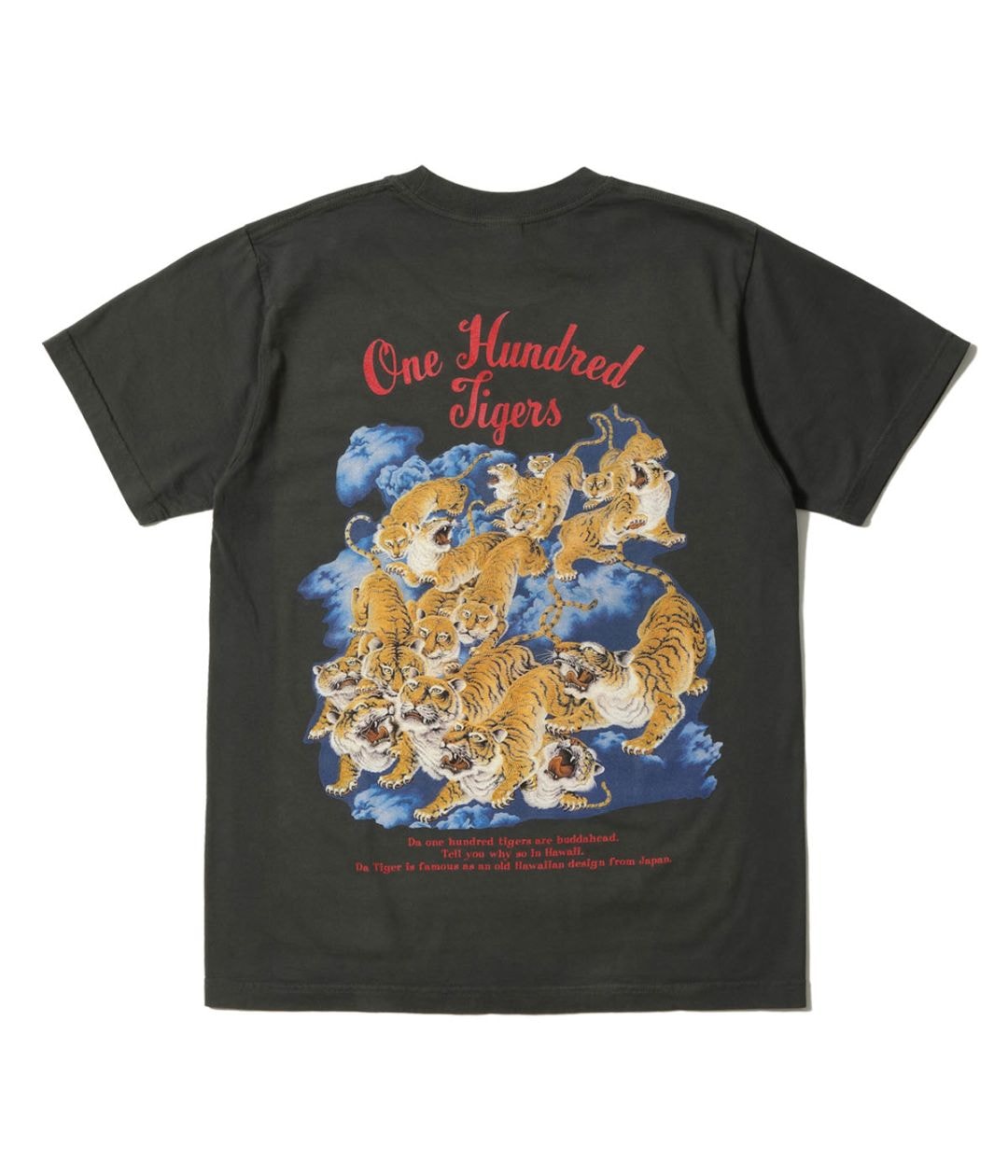 Lot No. SS79162 / SUNSURF PRINT T-SHIRTS “ONE HUNDRED TIGERS