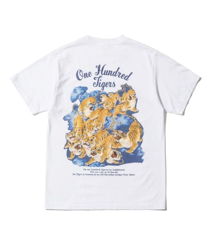 Lot No. SS79162 / SUNSURF PRINT T-SHIRTS ��ONE HUNDRED TIGERS��