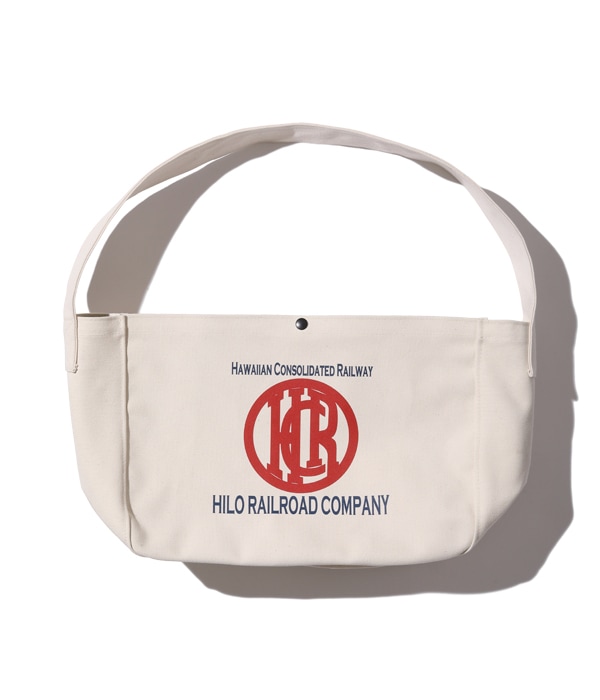 Lot No. SS02742 / HAWAIIAN WORK MESSENGER BAG ��HILO RAILROAD COMPANY��