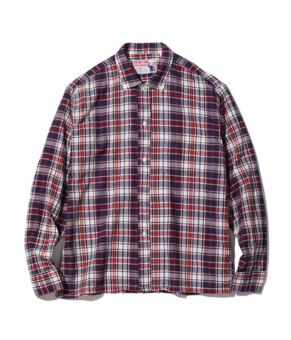 Lot No. SC29000 / INDIA MADRAS CHECK BUTTON DOWN SHIRT