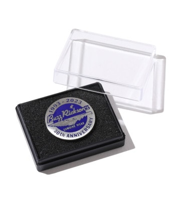 Lot No. BR02746 / BUZZ RICKSON'S 30th ANNIVERSARY PIN BADGE