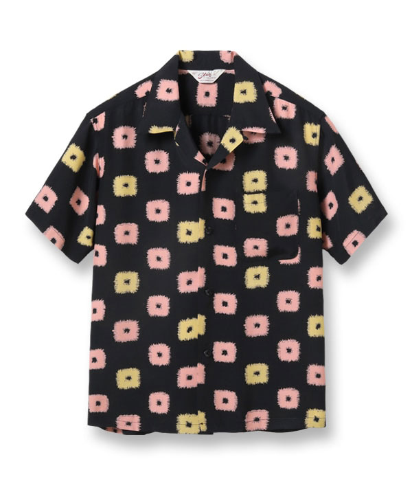Lot No. SH39091 / HIGH DENSITY RAYON OPEN SHIRT SQUARE