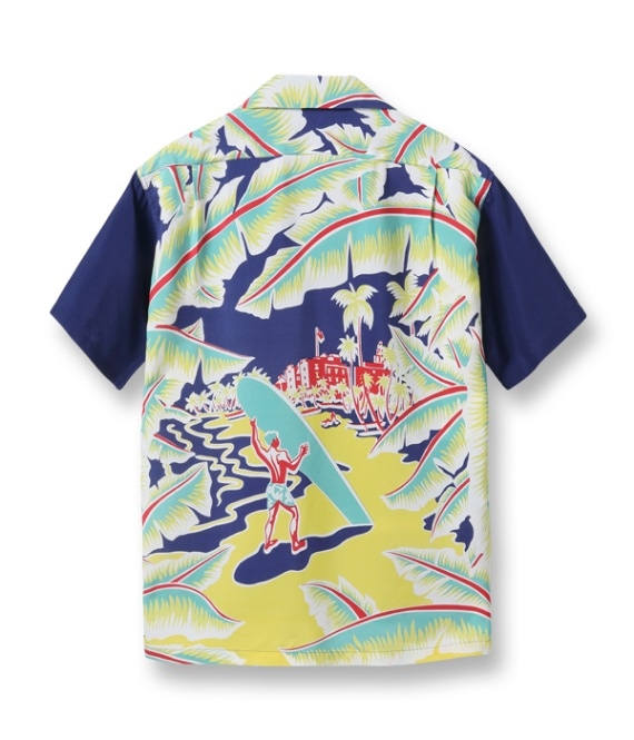 Lot No. SS39064 / SUN SURF SPECIAL EDITION SURF RIDER (OPEN SHIRT)