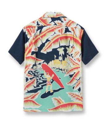 Lot No. SS39064 / SUN SURF SPECIAL EDITION ��SURF RIDER�� (OPEN SHIRT)