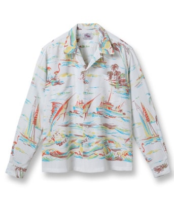 Lot No. DK29039 / DUKE KAHANAMOKU SPECIAL EDITION FISHING BOAT (LONG SLEEVE)
