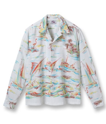 Lot No. DK29039 / DUKE KAHANAMOKU SPECIAL EDITION FISHING BOAT (LONG SLEEVE)