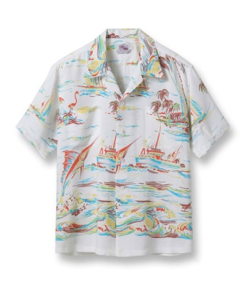Lot No. DK39040 / DUKE KAHANAMOKU SPECIAL EDITION FISHING BOAT (SHORT SLEEVE)