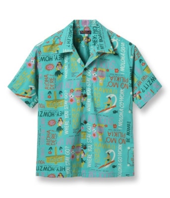 Lot No. SS39097 / COTTON CAMBRIC OPEN SHIRT ��HALE SWEET HALE��