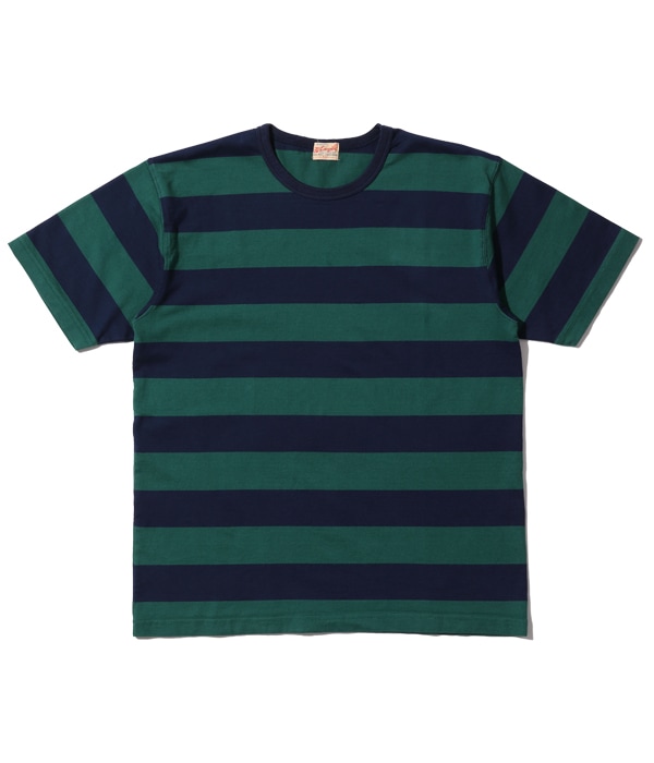 Lot No. WV79146 / WHITESVILLE 30/2 BORDER T-SHIRT (SHORT SLEEVE)