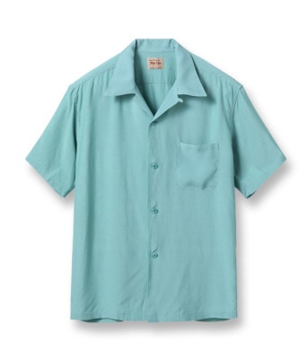 Lot No. SE39055 / RAYON BOWLING SHIRT ��PLAIN��