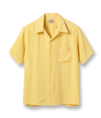 Lot No. SE39055 / RAYON BOWLING SHIRT ��PLAIN��