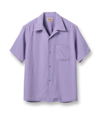 Lot No. SE39055 / RAYON BOWLING SHIRT ��PLAIN��
