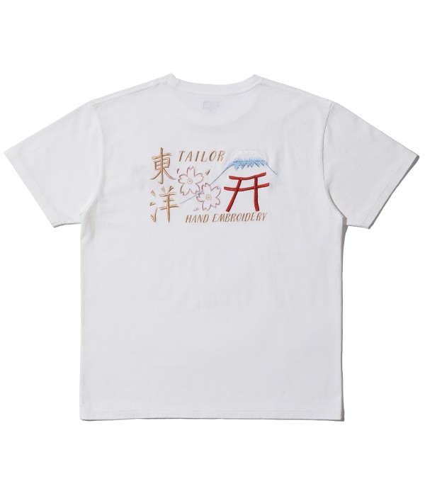 Lot No. TT79213 / SUKA T-SHIRT EMBROIDERED ��TAILOR TOYO�� LOGO