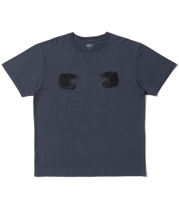 Lot No. TT79214 / SUKA T-SHIRT EMBROIDERED ��TIGER��