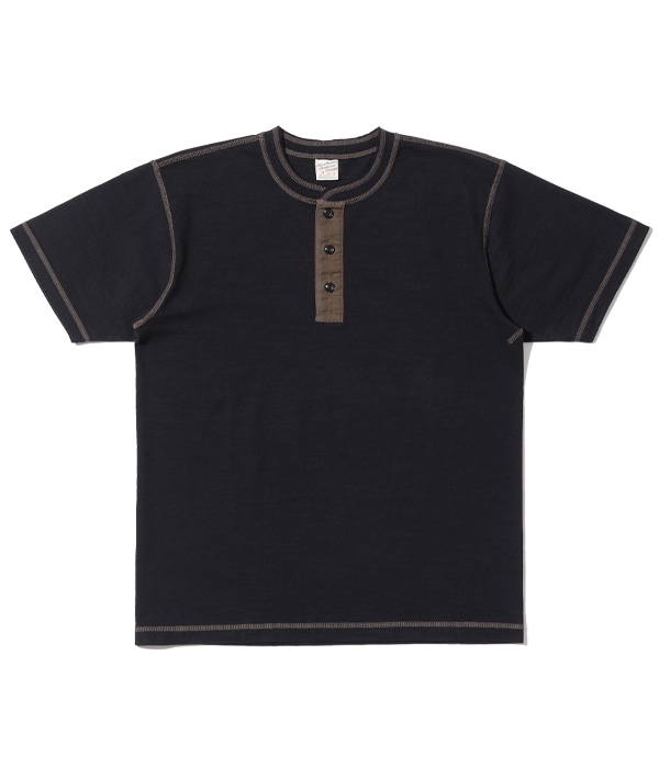 Lot No. BR79192 / BUZZ RICKSON'S SLUB YARN HENLEY NECK T-SHIRT