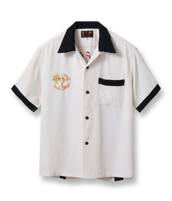 Lot No. TT39102 / SUKA BOWLING SHIRT ��DRAGON HEAD��