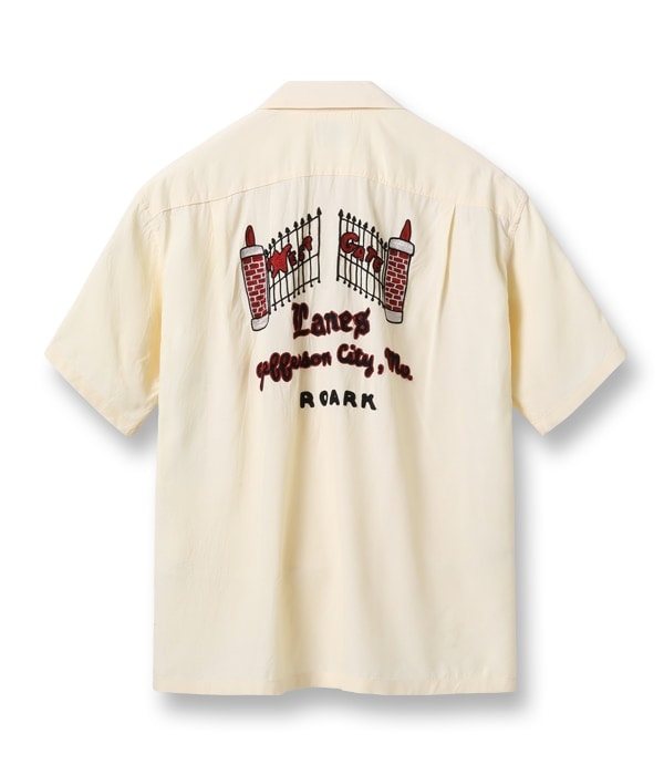 Lot No. SE39057 / RAYON BOWLING SHIRT WEST GATE LANES