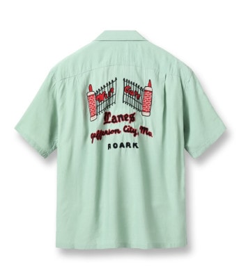Lot No. SE39057 / RAYON BOWLING SHIRT ��WEST GATE LANES��