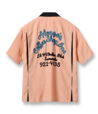Lot No. SE39058 / RAYON BOWLING SHIRT ��ALONZO'S COFFEE SHOP INC.��