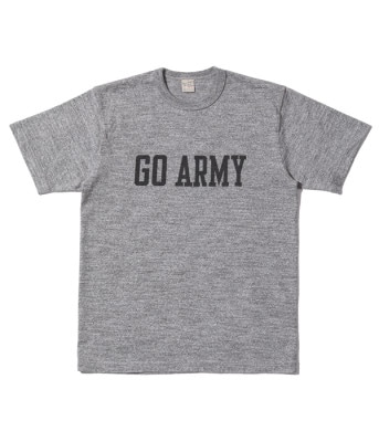 Lot No. BR79182 / BUZZ RICKSON'S SLUB YARN T-SHIRT "GO ARMY BEAT NAVY"