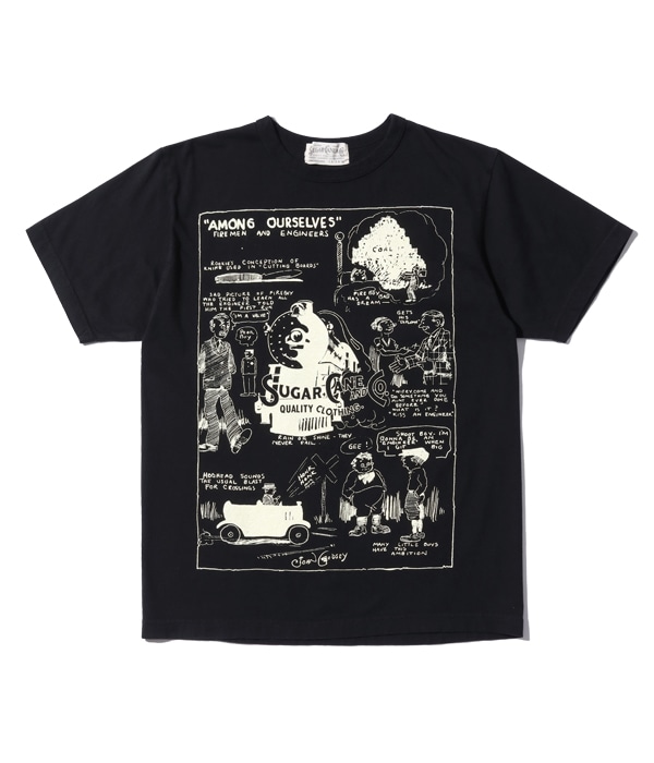 Lot No. SC79263 / 1920's CARTOON T-SHIRT ��AMONG OURSELVES��