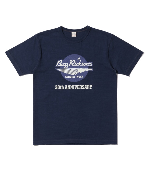 Lot No. BR79194 / SLUB YARN T-SHIRT "BUZZ RICKSON'S 30th ANNIVERSARY"