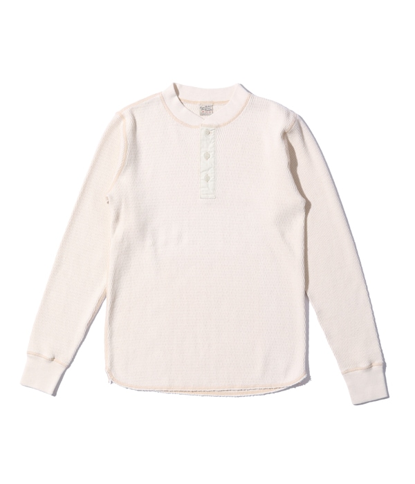 Lot No. BR68130 / BUZZ RICKSON'S THERMAL HENLEY NECK T-SHIRT