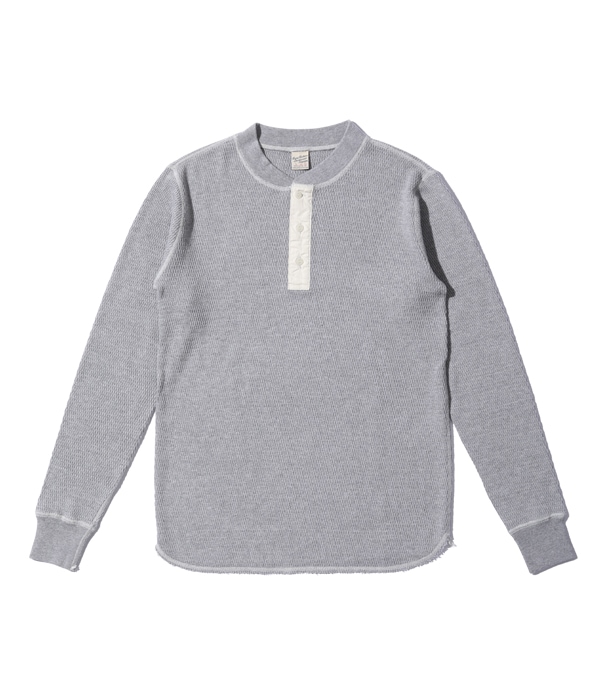Lot No. BR68130 / BUZZ RICKSON'S THERMAL HENLEY NECK T-SHIRT
