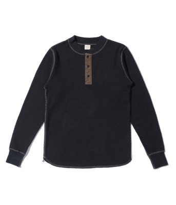 Lot No. BR68130 / BUZZ RICKSON'S THERMAL HENLEY NECK T-SHIRTS