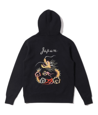 Lot No. TT69301 / SUKA HOODED PARKA EMBROIDERED DRAGON