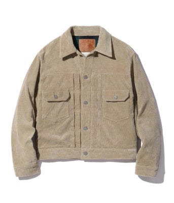 Lot No. SC15463 / 9W CORDUROY HEAVY FRANNEL LINED JACKET